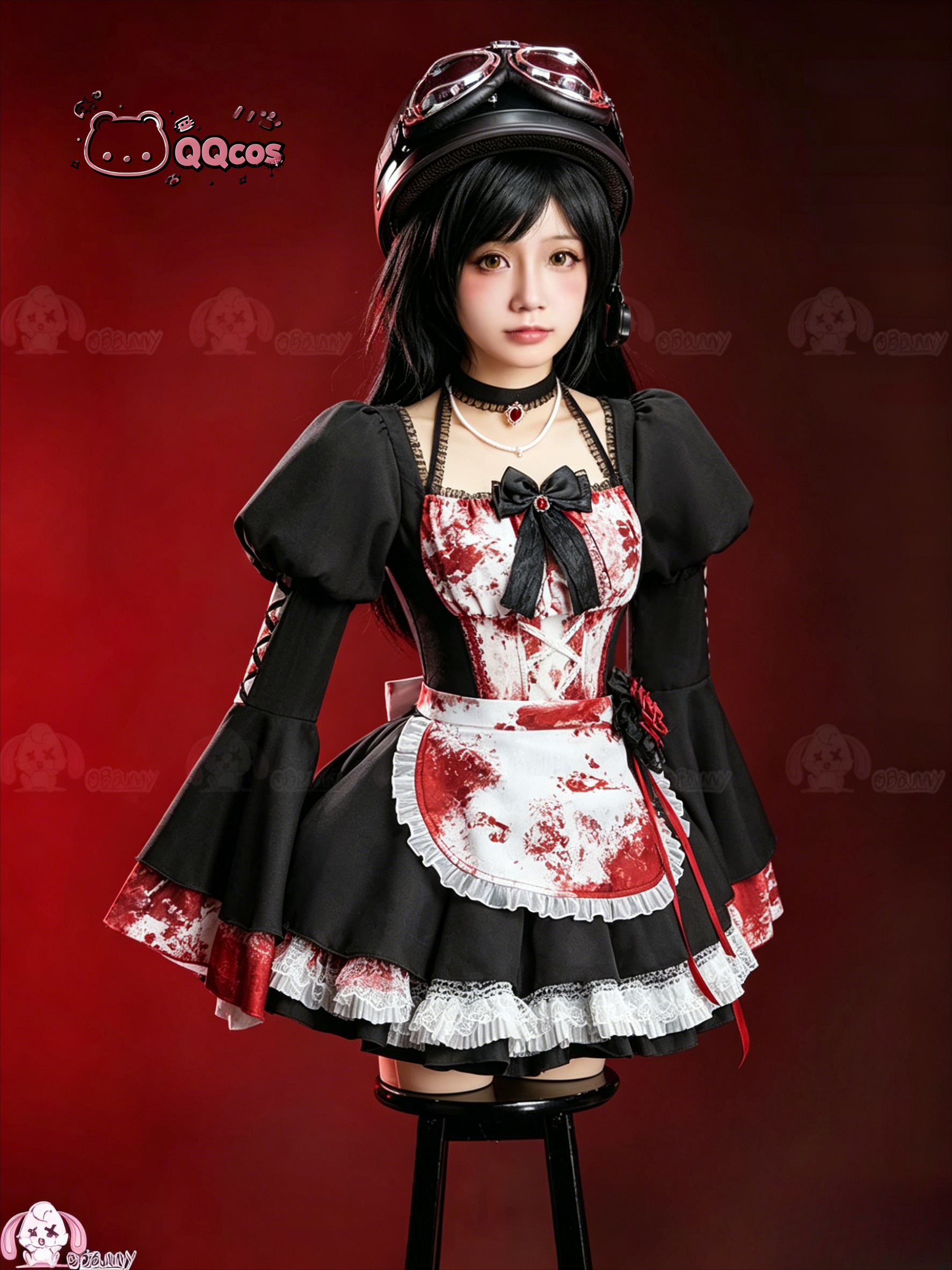 QQcos Game Cosplay Series:Goth - Anime Cosplay Lolita reseña y precio