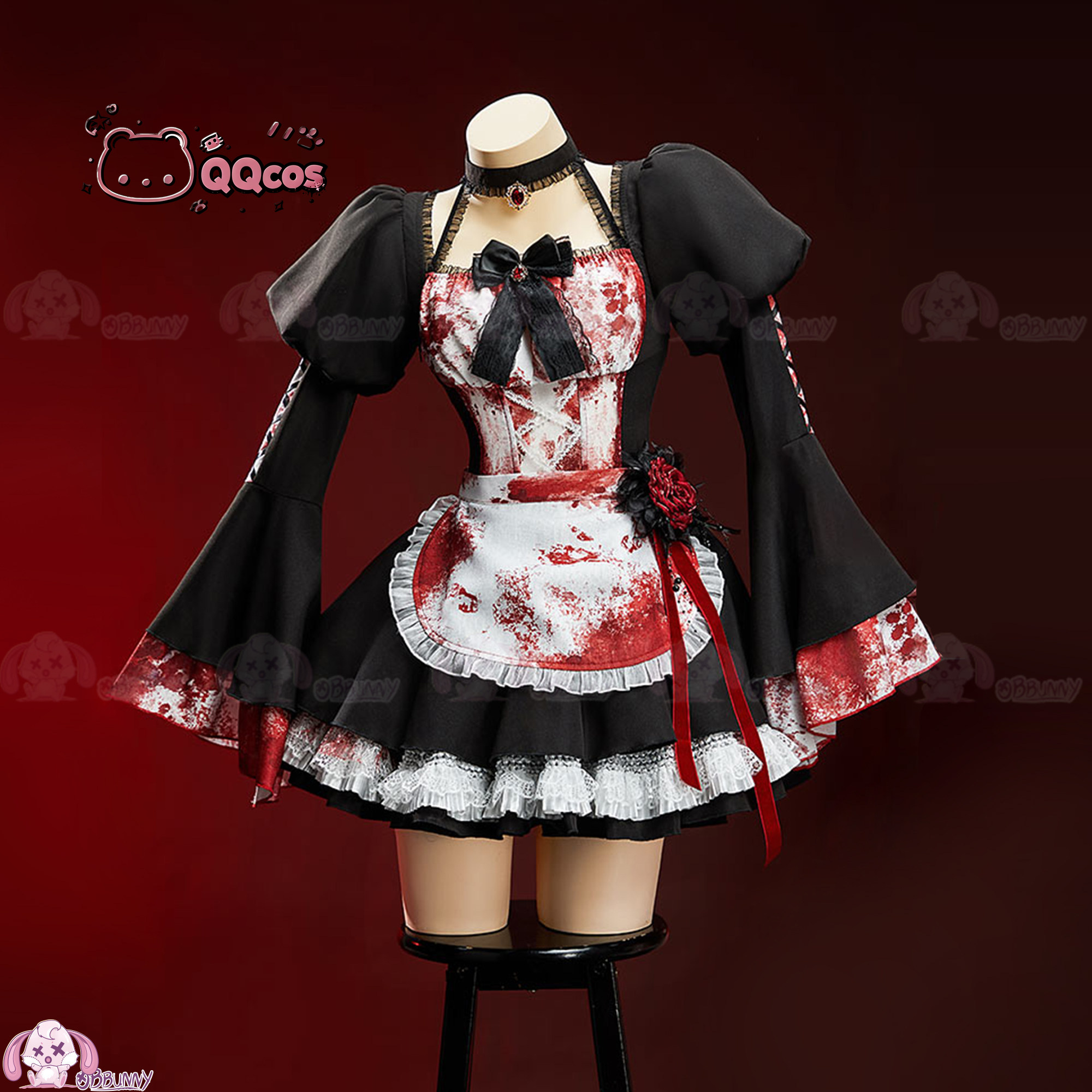 QQcos Game Cosplay Series:Goth - Anime Cosplay Lolita reseña y precio