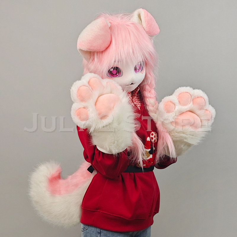 July 2 Store Fursuit Head Kigu - Anime Cosplay Mask reseña y precio