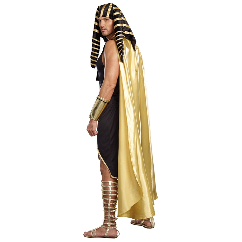 Men Egyptian Costume Set 7 Pcs - Egypt Cosplay Anime reseña y precio