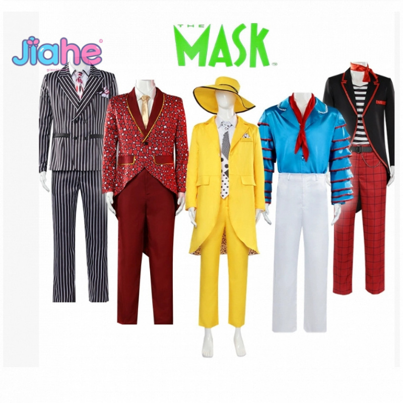 Jim Carrey Stanley Ipkiss Movi - Anime Cosplay Mask reseña y precio