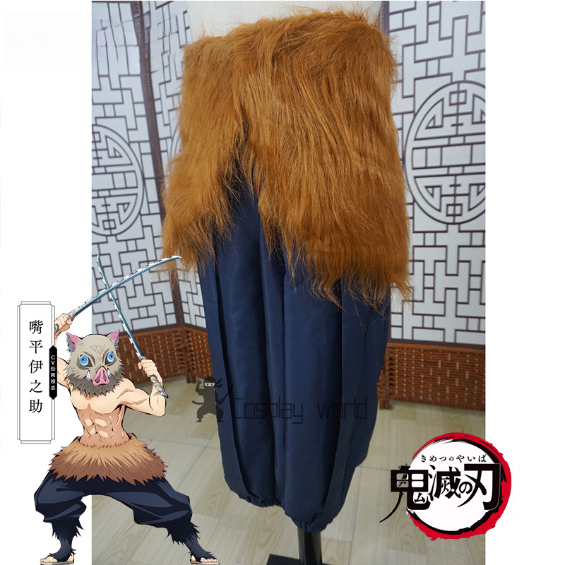 Demon Slayer Hashibira Inosuke - Anime Cosplay Demon Slayer reseña y precio