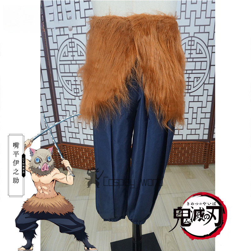 Demon Slayer Hashibira Inosuke - Anime Cosplay Demon Slayer reseña y precio