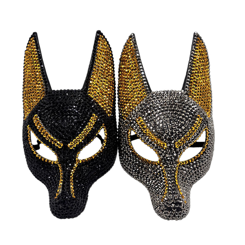 Sparkling Rhinestone Anubis Ma - Egypt Cosplay Anime reseña y precio