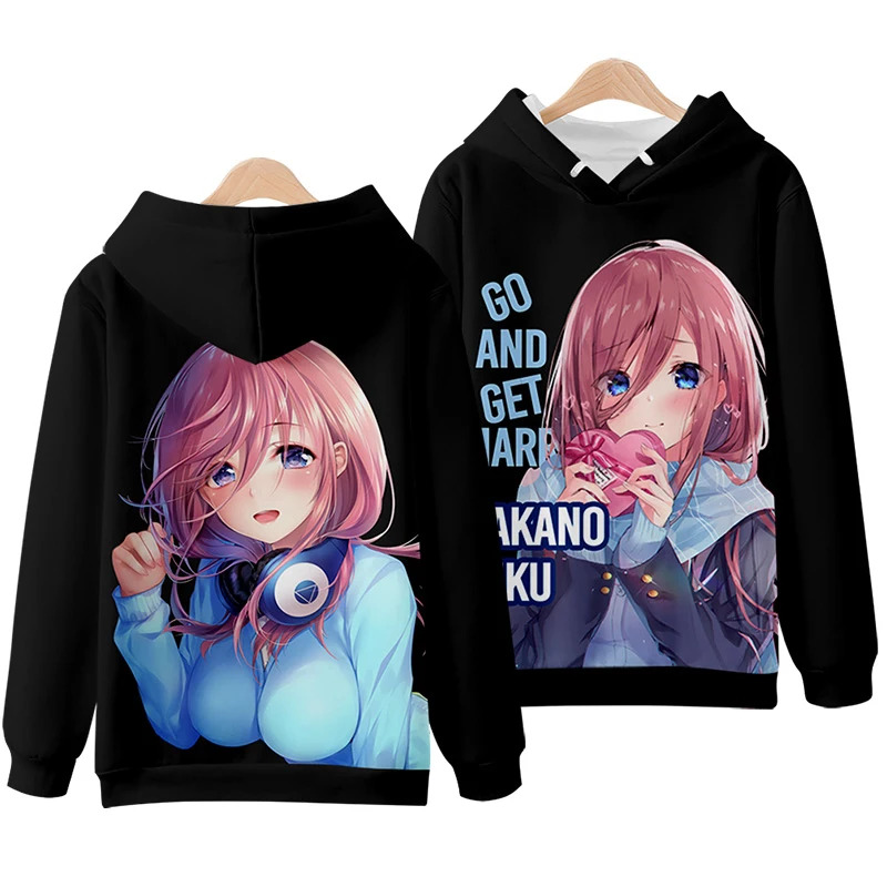 vivi 2025 3D Hoodies The Quint - Quintuplets Anime Cosplay reseña y precio
