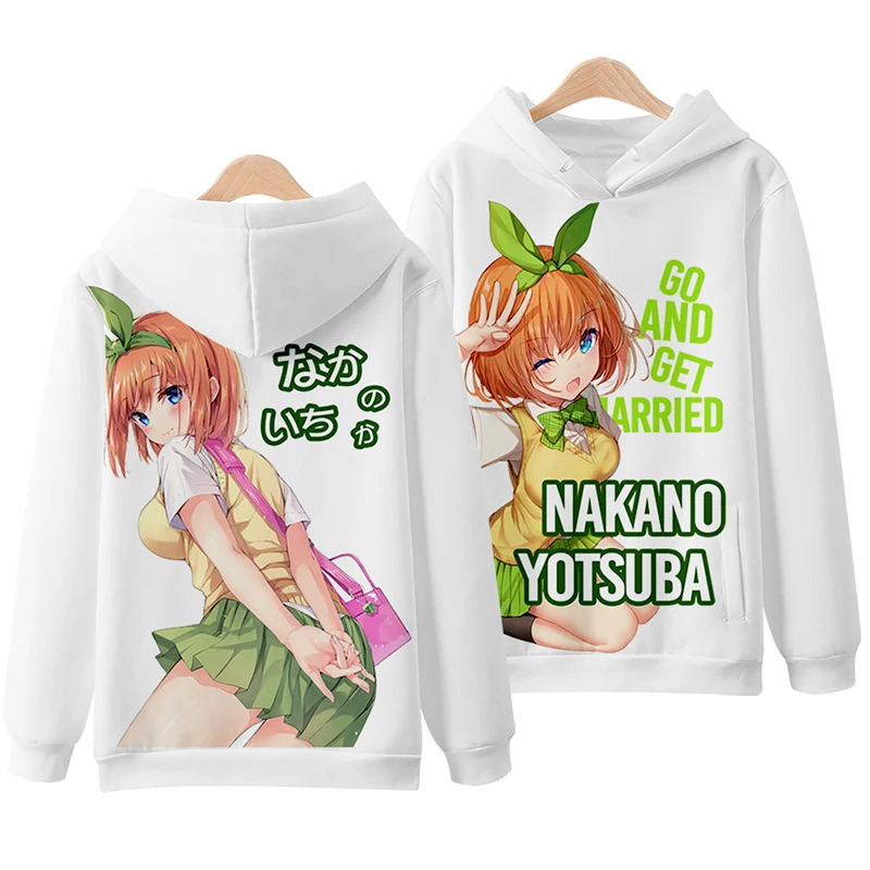 vivi 2025 3D Hoodies The Quint - Quintuplets Anime Cosplay reseña y precio