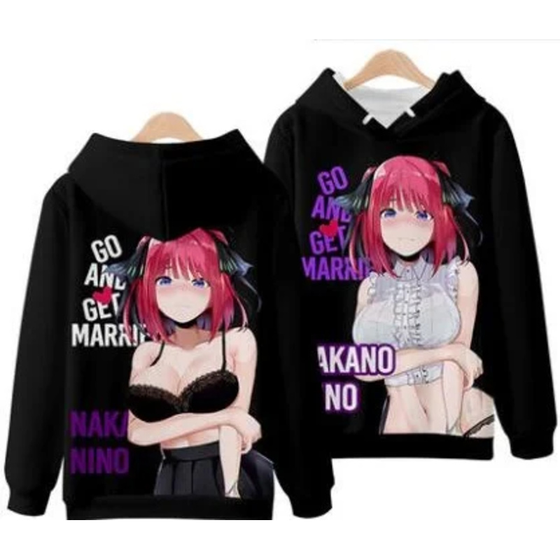 vivi 2025 3D Hoodies The Quint - Quintuplets Anime Cosplay reseña y precio