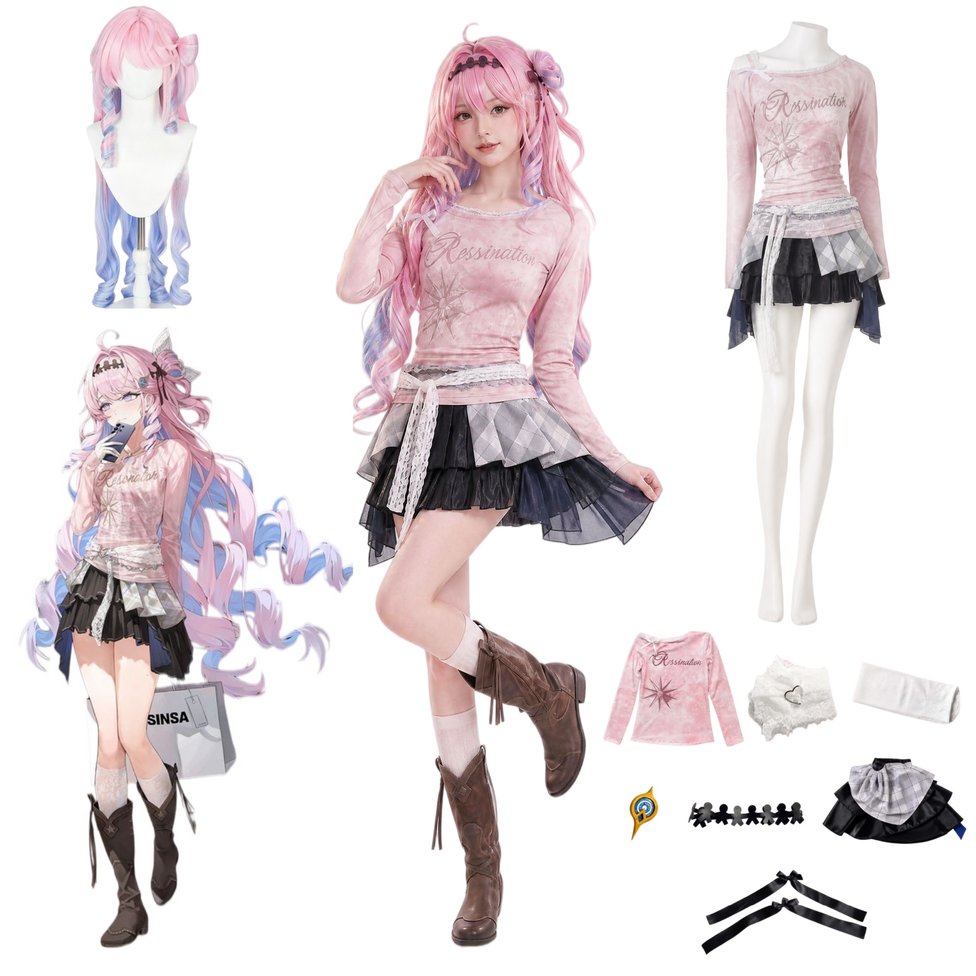 Wuthering Waves Denia New Skin - Convention Cosplay Anime reseña y precio