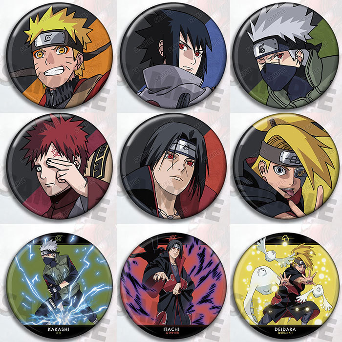 Naruto Anime Badge Pin Set Kak - Anime Cosplay Naruto reseña y precio