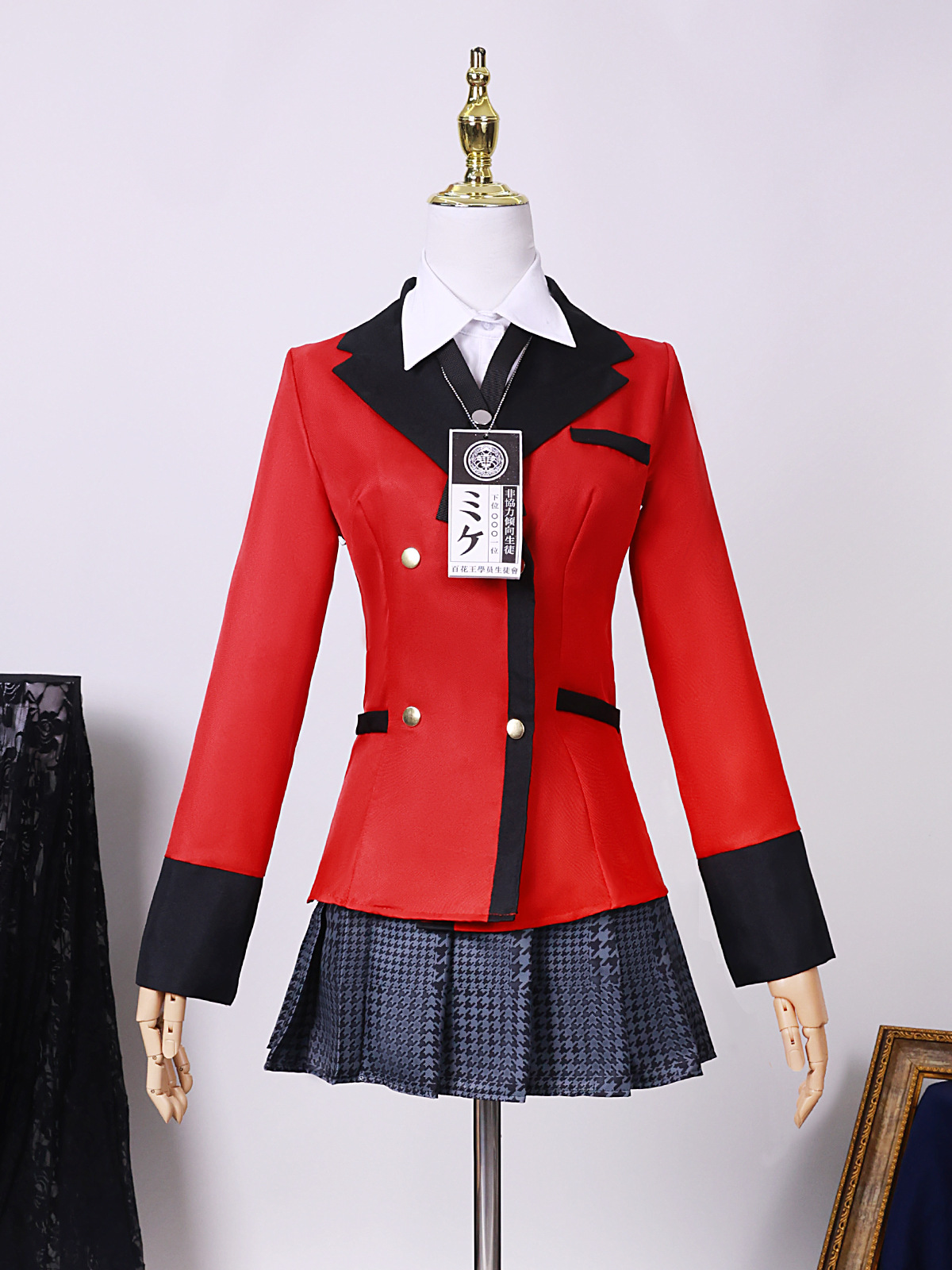 Kakegurui Cosplay Costume Yume - Anime Cosplay Yumeko reseña y precio