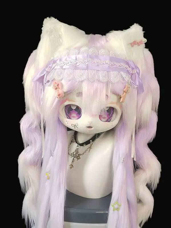 Handmade Kig Fursuit Head, Cut - Anime Cosplay Mask reseña y precio
