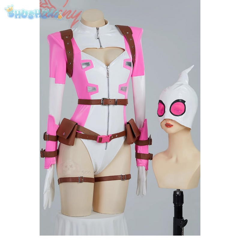 Gwen Superhero Cosplay Costume - Anime Cosplay Mask reseña y precio
