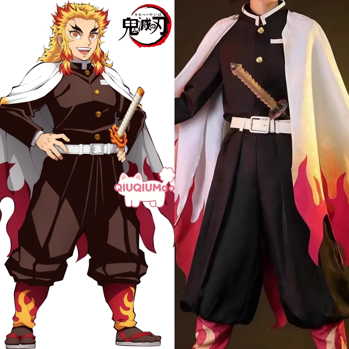 Demon Slayer Kimetsu No Yaiba  - Anime Cosplay Demon Slayer reseña y precio