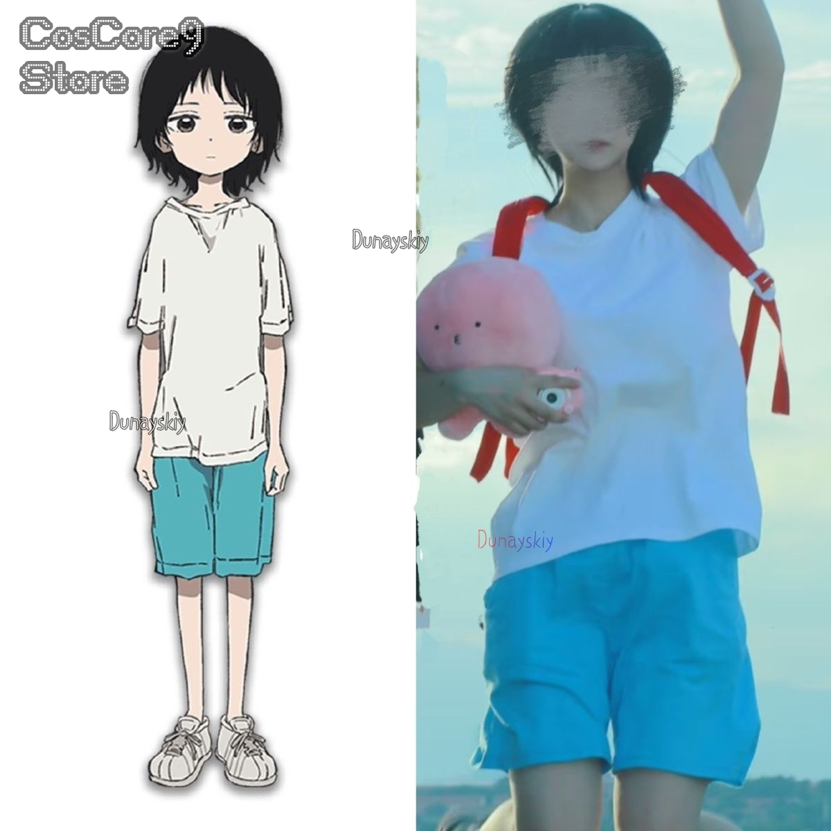 Takopi's Original Sin 코스프레 Shi - Anime Cosplay Yumeko reseña y precio